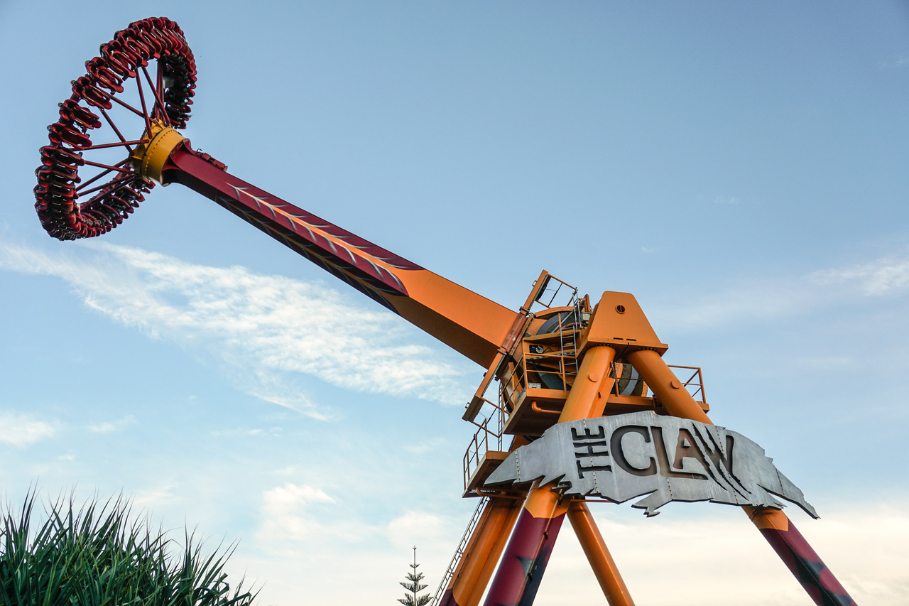 Adventure World's Mi3 thrill ride will be an Intamin Gyro Swing like