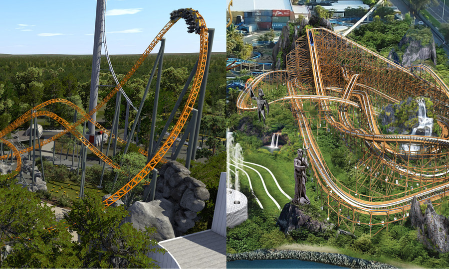 Dreamworld and Sea World's new roller coasters thrown into doubt amid.