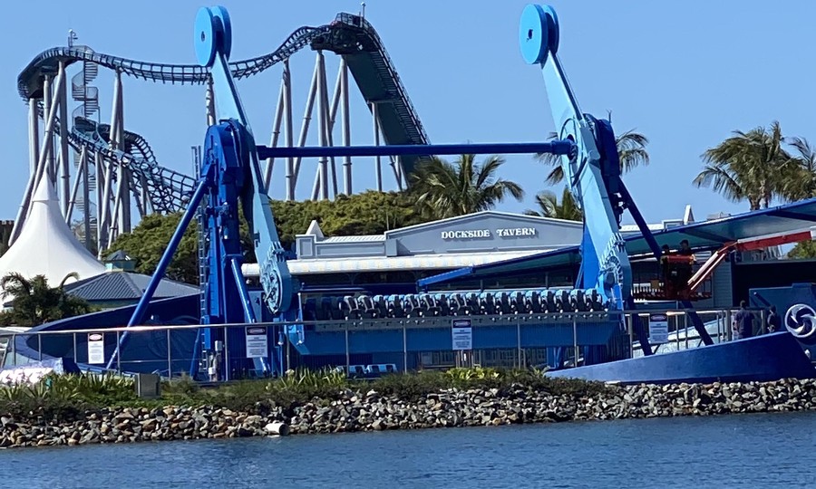 Sea World's Vortex thrill ride commences testing ahead of expected December  opening | Parkz - Theme Parks