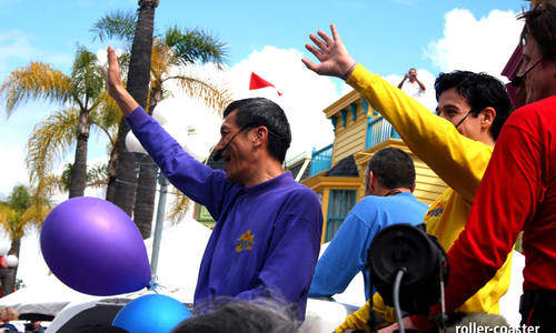 The Wiggles celebrate 15 years at Dreamworld