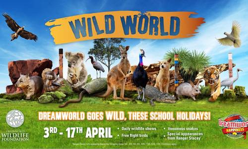 Wild World at Dreamworld this Easter school holiday