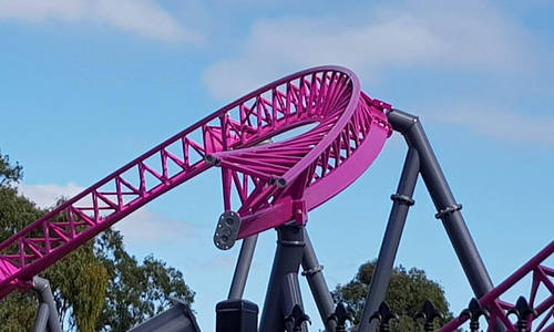 S-bend adds element of speed to Movie World hypercoaster