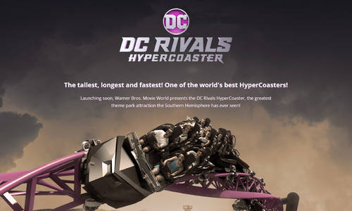 Movie World's DC Rivals HyperCoaster mini-site answers all the big questions