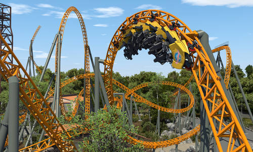 Dreamworld's new launched roller coaster puts them back in the game