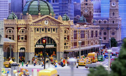 Melbourne's Flinders Street railway station is brought to life at Australia's first Legoland Discovery Centre. Inside Legoland Discovery Centre Melbourne
