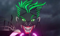 The Joker's menacing face is the last piece of the giant puzzle that is DC Rivals HyperCoaster. The final countdown for DC Rivals HyperCoaster