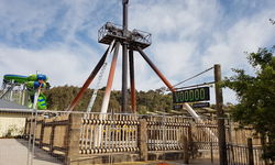 Voodoo is a Zamperla Discovery Revolution at Fundields in Whittlesea, Victoria. Construction of Voodoo at Funfields