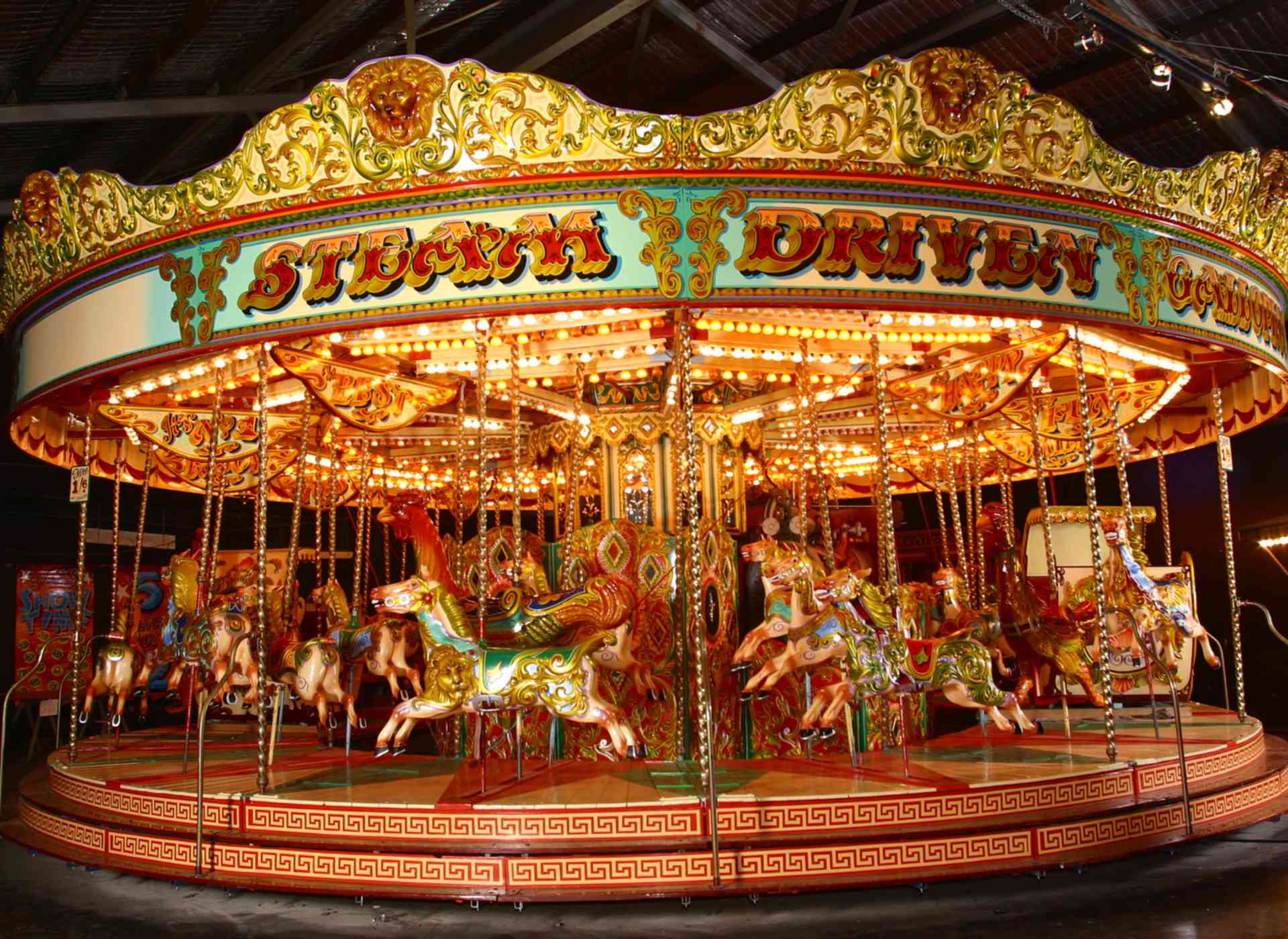 Carousel Info Facts And Statistics Parkz Theme Parks