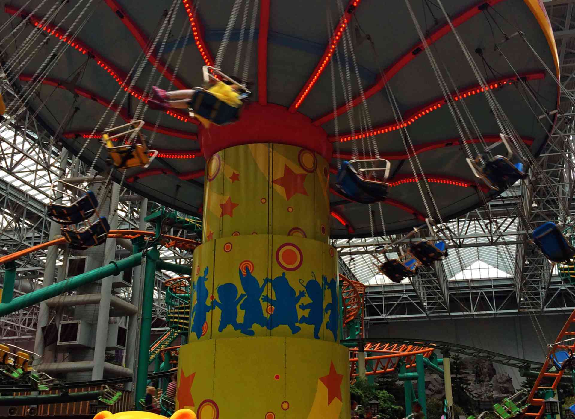Backyardigans Swingalong Flat Ride at Nickelodeon Universe Parkz