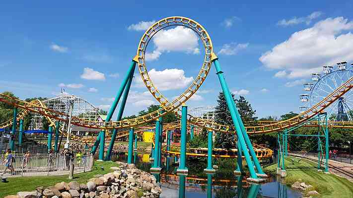 Corkscrew | Roller Coaster at Valleyfair | Parkz - Theme Parks