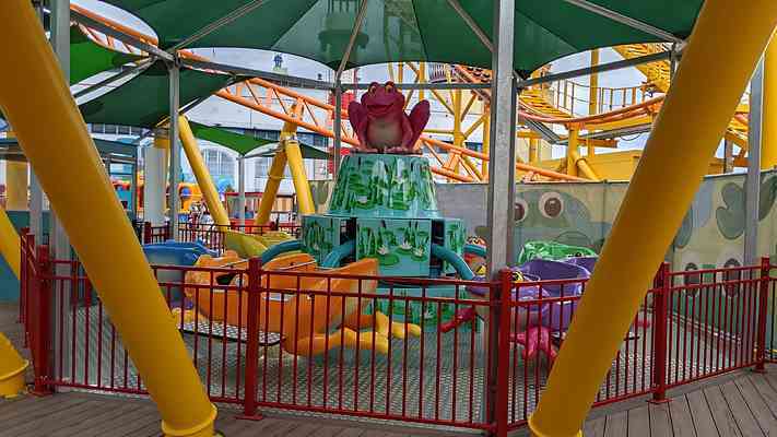 Freaky Frogs | Children's Attraction · Childrens Ride at Luna Park | Parkz  - Theme Parks
