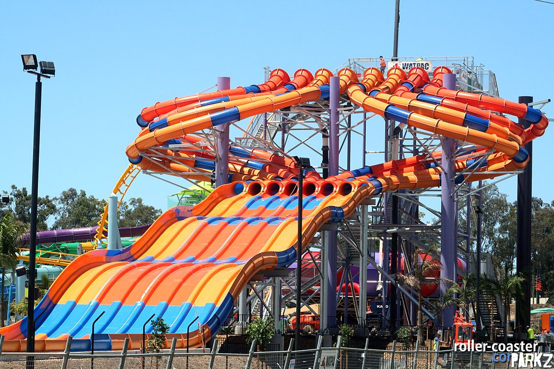 WhiteWater World construction Parkz Theme Parks