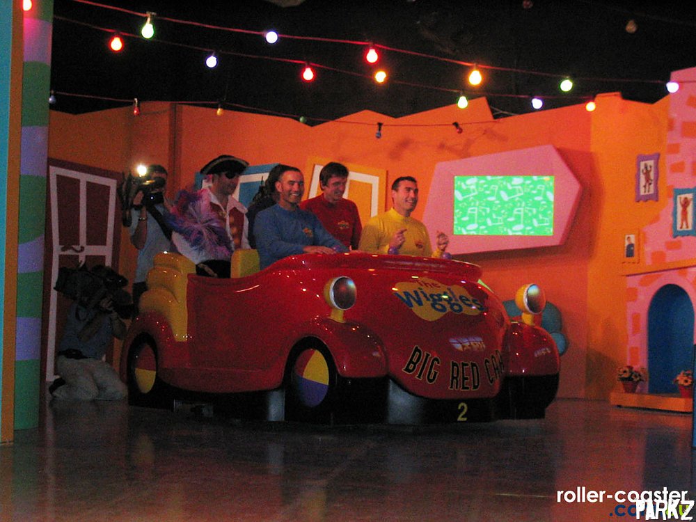 Big Red Car Wiggles World Parkz Theme Parks - the wiggles roblox big red car