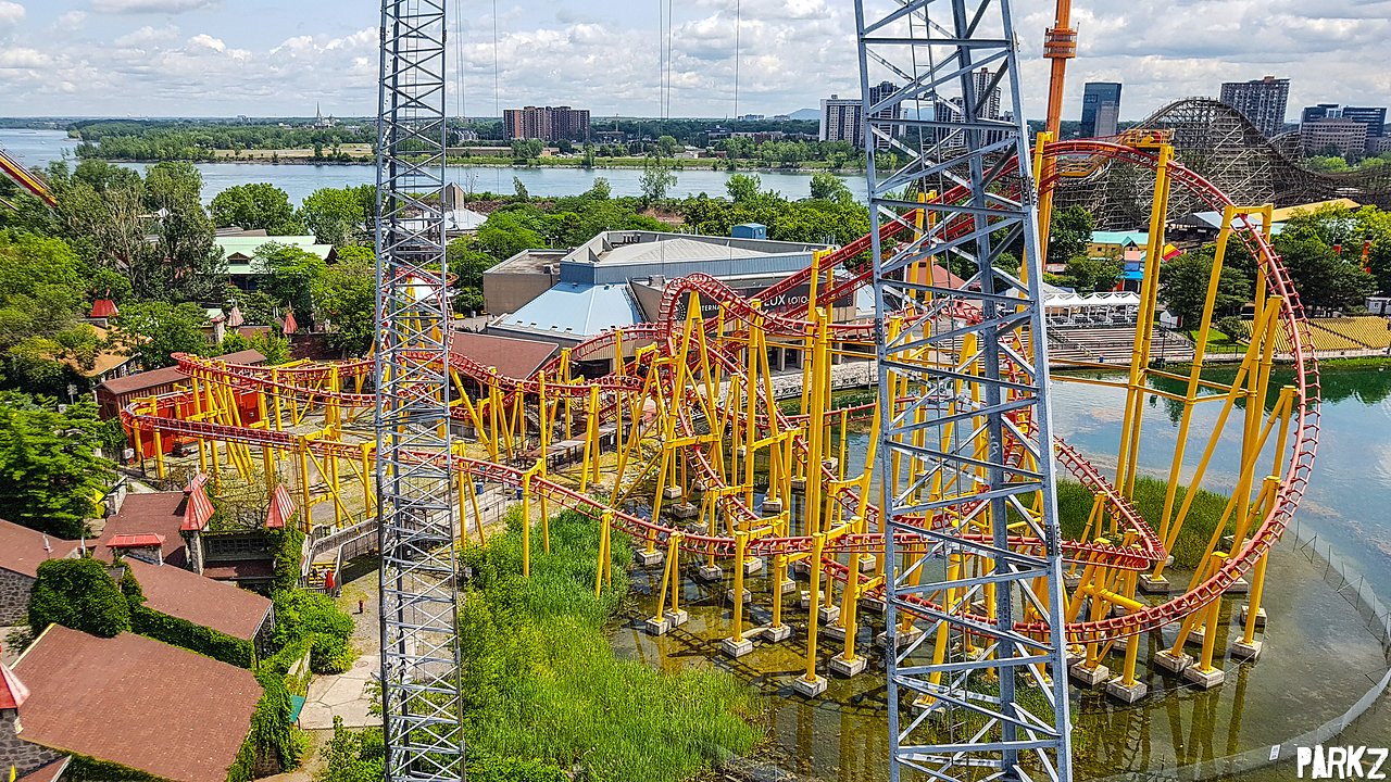 Ednor - L'Attaque | Roller Coaster at La Ronde | Parkz - Theme Parks